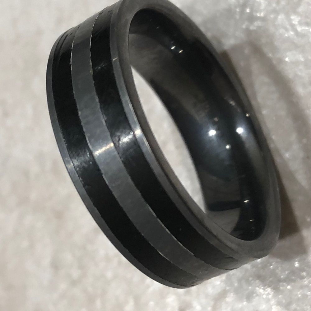 PHOENIX Tungsten Inlay 8mm Ring